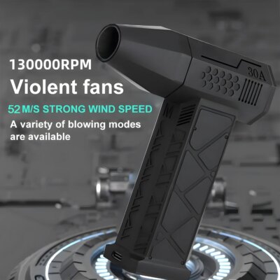 Electric Wireless Air Duster Mini Compressed Air Blower Gun Type-C Air Duster For Computer Keyboard PC Clean Gadget Blower - Image 2