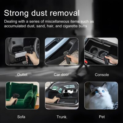 Electric Wireless Air Duster Mini Compressed Air Blower Gun Type-C Air Duster For Computer Keyboard PC Clean Gadget Blower - Image 5