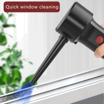 Icanzuo Cordless Air Duster Electric Air Blower Computer Keyboard Cleaning,Rechargeable Handheld Computer Duster Cleaner - Image 6