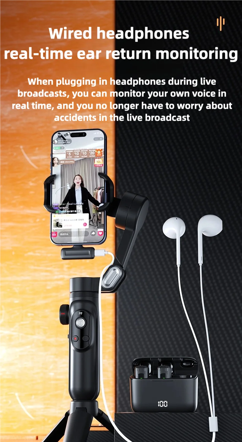 FIFAR Wireless Lavalier Lapel Microphone Portable Noise Reduction Audio Recording For iPhone Android PC With Charging Box
