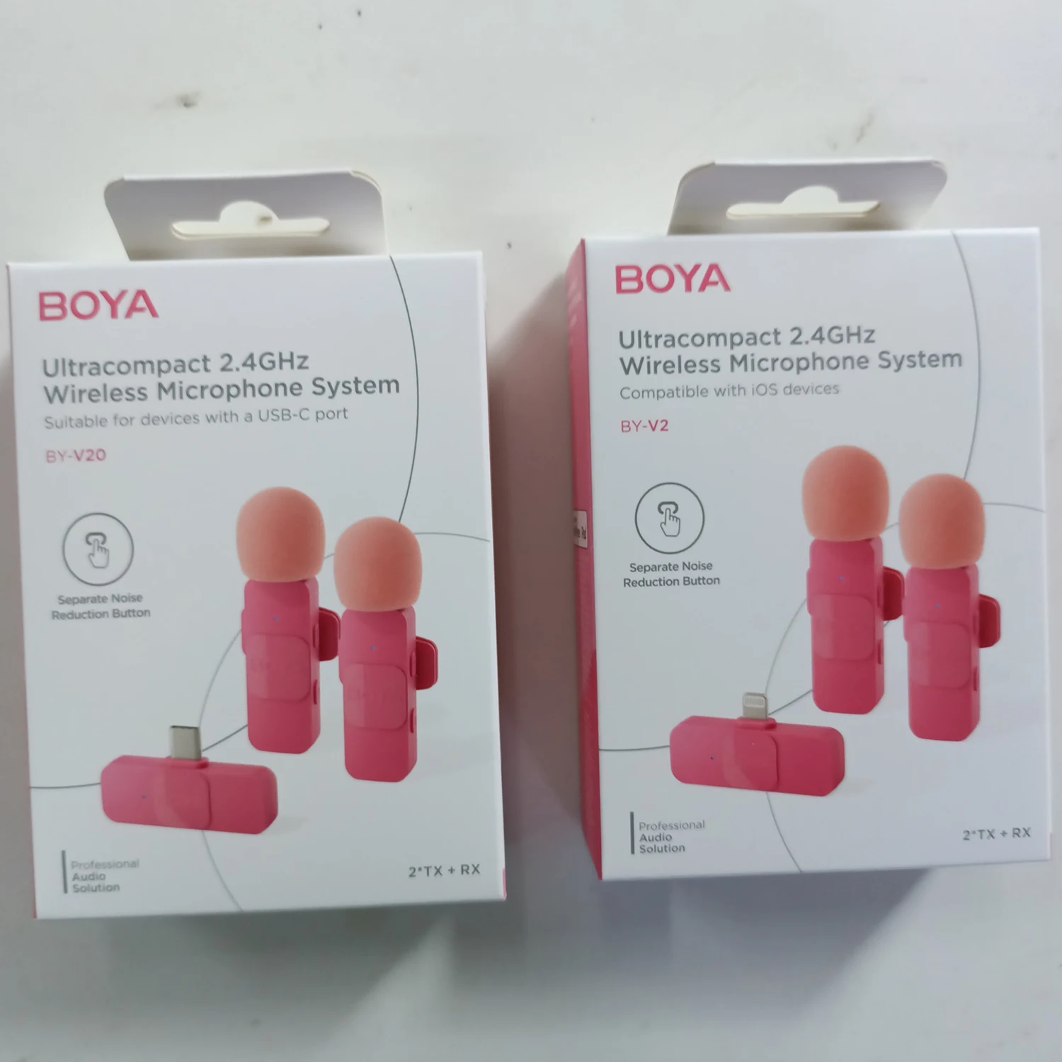 BOYA BY-V Professional Wireless Lavalier Mini Microphone for iPhone iPad Android Live Broadcast Gaming Recording Interview Vlog BOYA BY-V Professional Wireless Lavalier Mini Microphone for iPhone iPad Android Live Broadcast Gaming Recording Interview Vlog