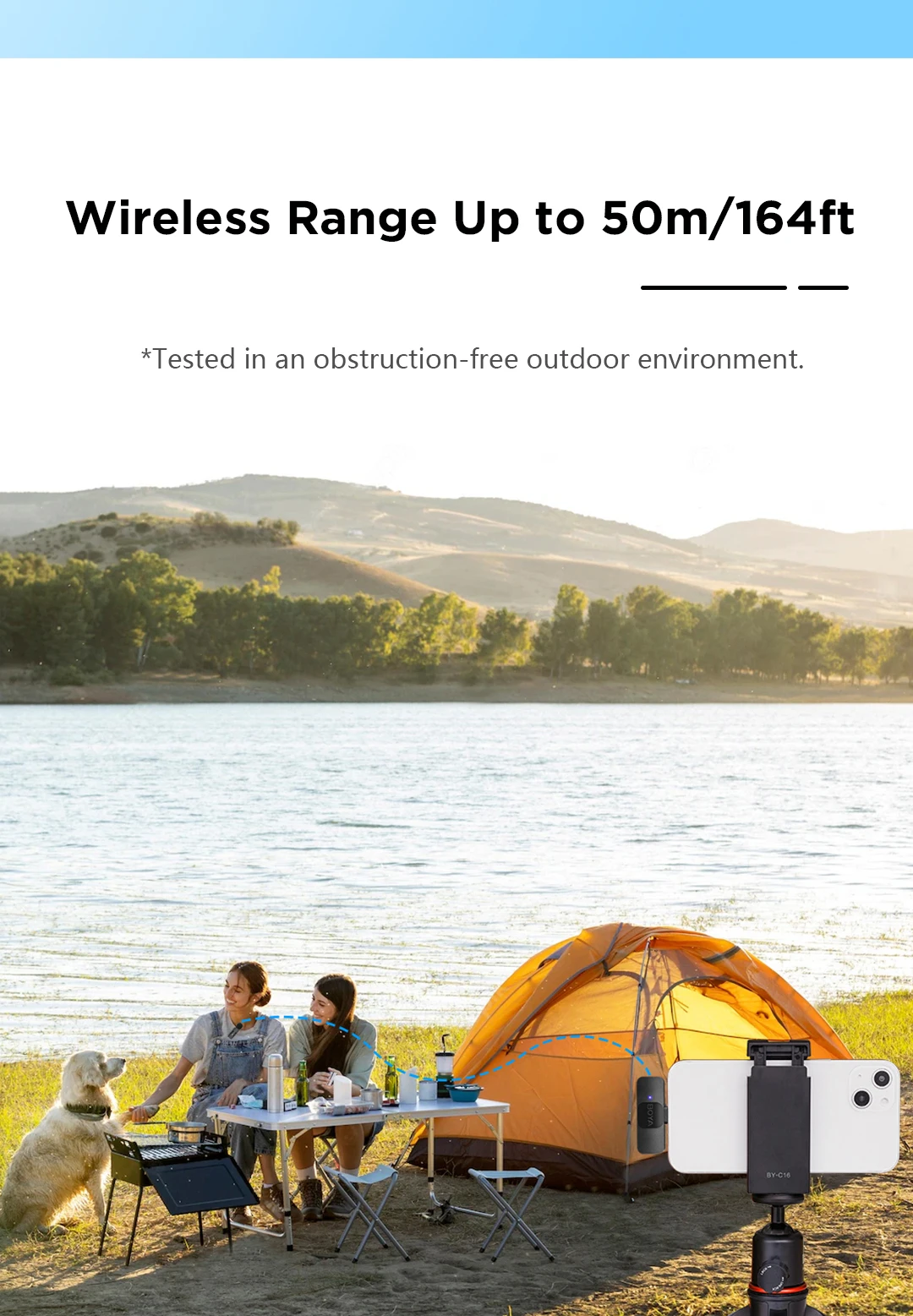 BOYA BY-V Professional Wireless Lavalier Mini Microphone for iPhone iPad Android Live Broadcast Gaming Recording Interview Vlog BOYA BY-V Professional Wireless Lavalier Mini Microphone for iPhone iPad Android Live Broadcast Gaming Recording Interview Vlog