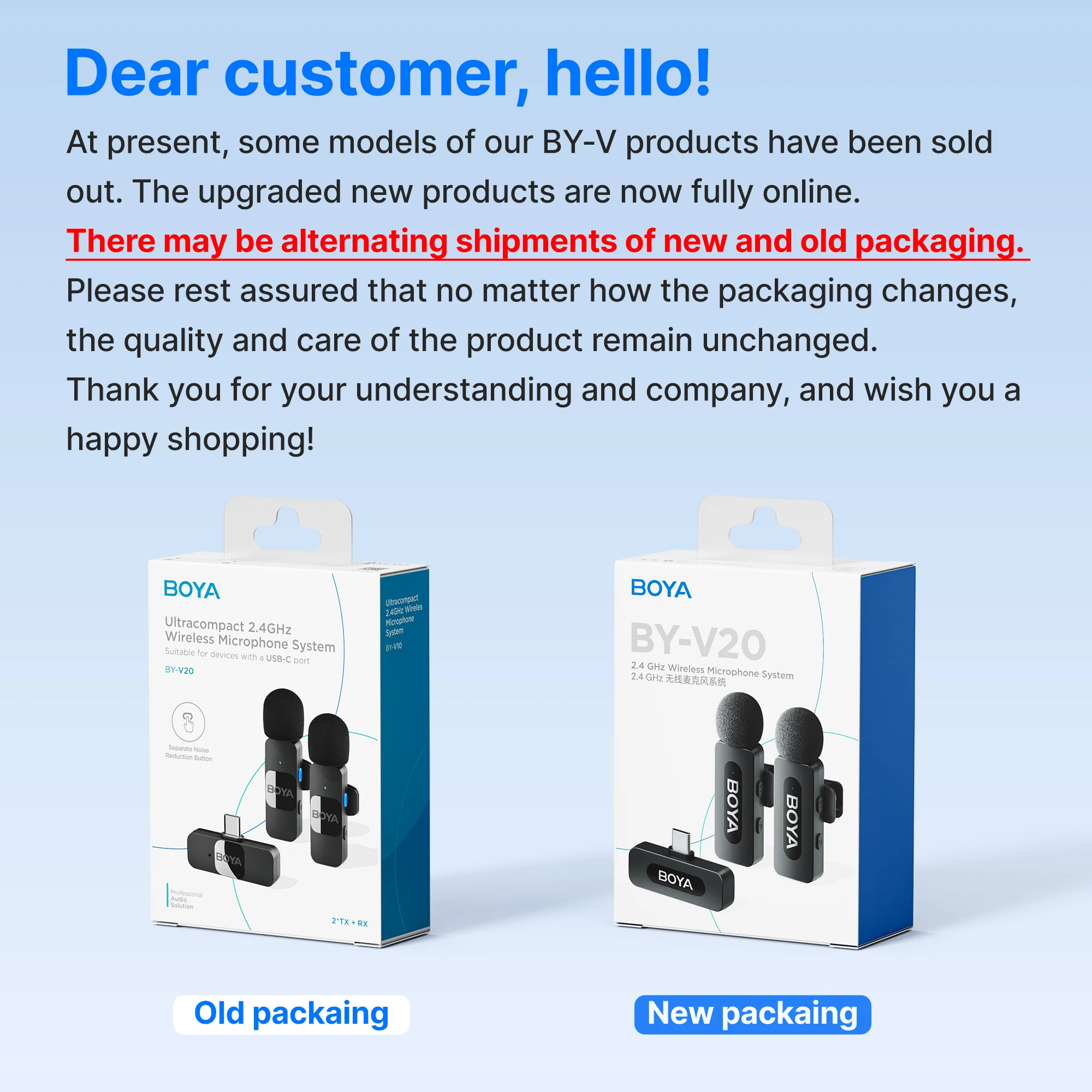 BOYA BY-V Professional Wireless Lavalier Mini Microphone for iPhone iPad Android Live Broadcast Gaming Recording Interview Vlog BOYA BY-V Professional Wireless Lavalier Mini Microphone for iPhone iPad Android Live Broadcast Gaming Recording Interview Vlog