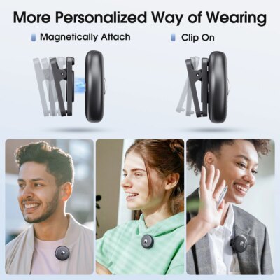BOYA Omic D/U Wireless Lavalier Lapel Microphone for iPhone iPad Android Type-c Smartphone Youtube Live Recording Interview Vlog - Image 6