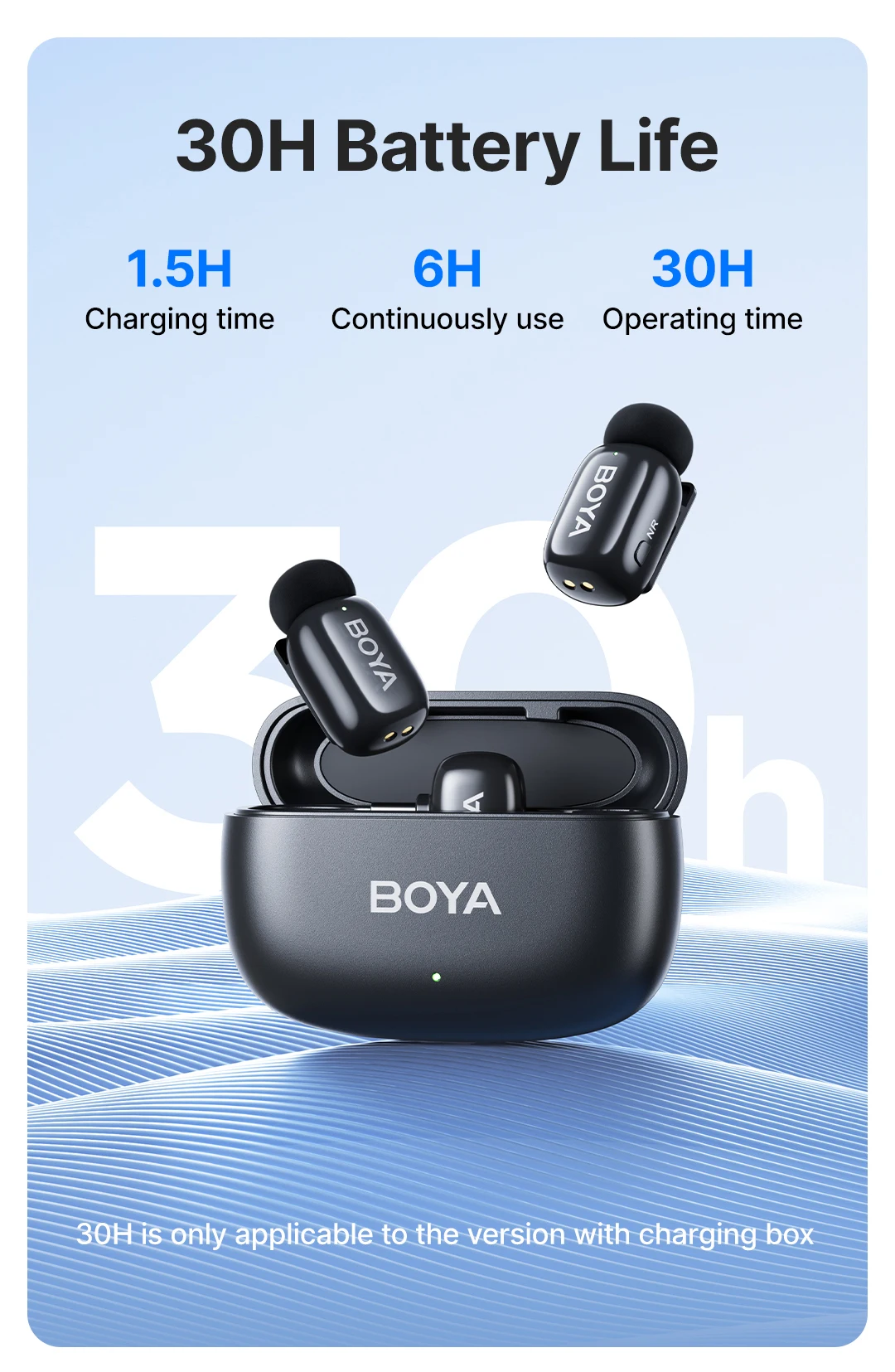 BOYA BOYA Mini Wireless Lavalier Microphone for iPhone 15/16 Series Android Type-C Smartphones Mirroless Cameras Video Recording BOYA BOYA Mini Wireless Lavalier Microphone for iPhone 15/16 Series Android Type-C Smartphones Mirroless Cameras Video Recording