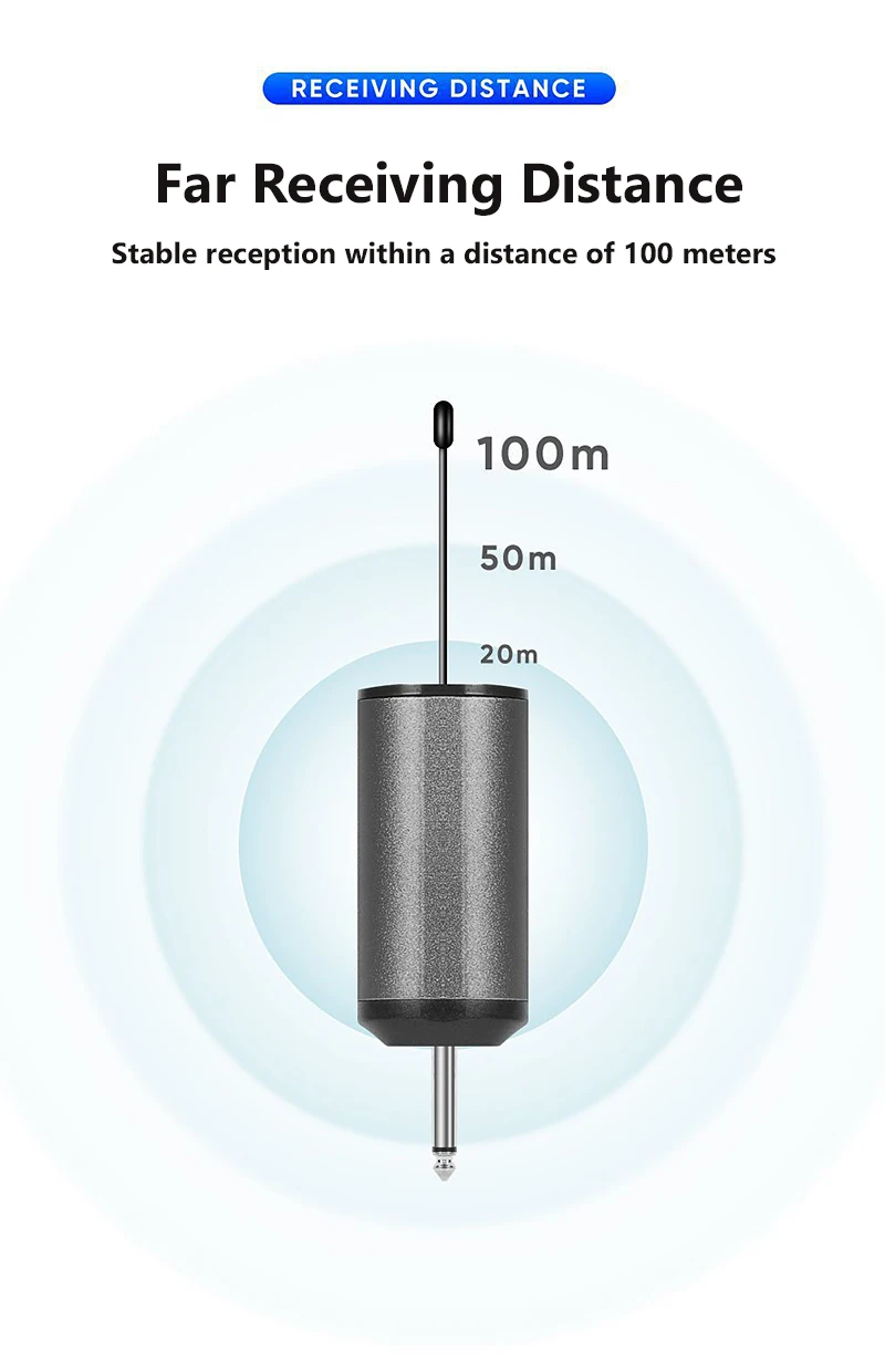 Portable Wireless Headset Microphone+Lavalier Mic System Teaching Speech Interview Vlog Live Recording for iPhone Android PC