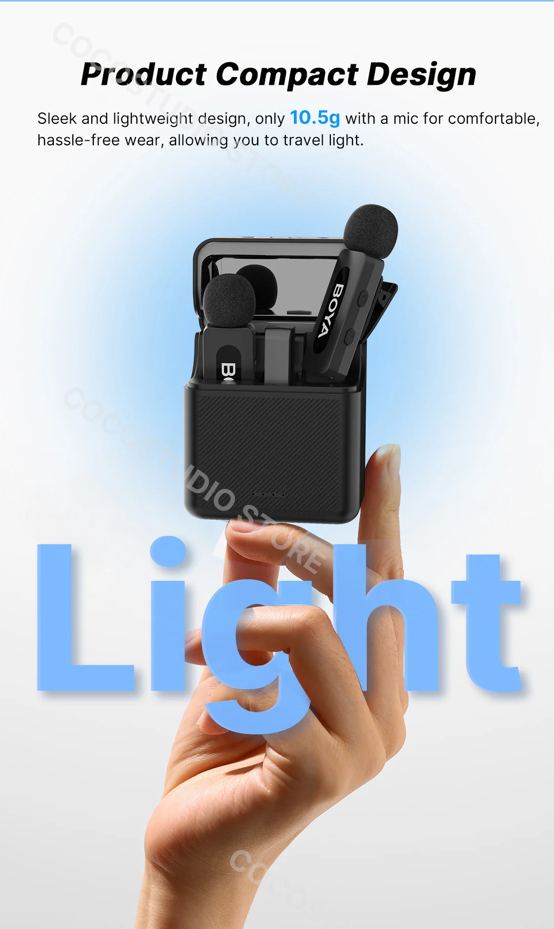 BOYA BY-V3 Wireless Lavalier Microphone for iPhone 15/16 Series Samsung DJI Pocket 3 Type-c Smartphones Cameras Video Recording BOYA BY-V3 Wireless Lavalier Microphone for iPhone 15/16 Series Samsung DJI Pocket 3 Type-c Smartphones Cameras Video Recording