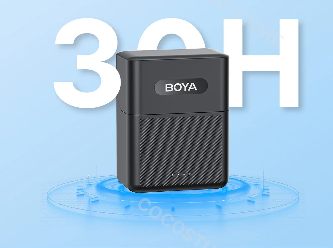 BOYA BY-V3 Wireless Lavalier Microphone for iPhone 15/16 Series Samsung DJI Pocket 3 Type-c Smartphones Cameras Video Recording BOYA BY-V3 Wireless Lavalier Microphone for iPhone 15/16 Series Samsung DJI Pocket 3 Type-c Smartphones Cameras Video Recording