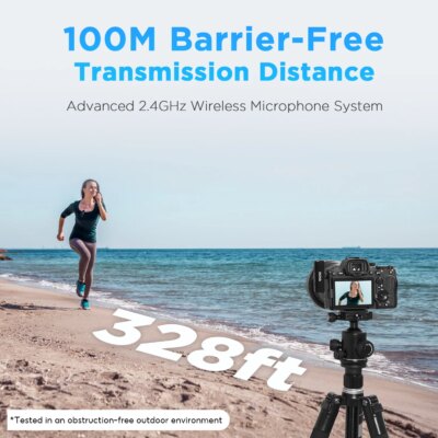 BOYA BOYALINK A Wireless Lavalier Microphone for iPhone 15/16 Series OPPO Samsung Xiaomi Go Pro SONY DSLR Cameras Vlog Recording - Image 2