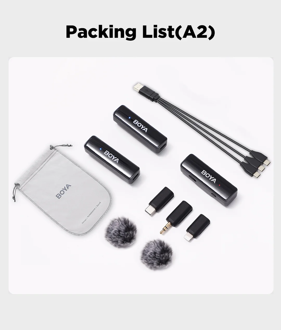 BOYA BOYALINK A Wireless Lavalier Microphone for iPhone 15/16 Series OPPO Samsung Xiaomi Go Pro SONY DSLR Cameras Vlog Recording BOYA BOYALINK A Wireless Lavalier Microphone for iPhone 15/16 Series OPPO Samsung Xiaomi Go Pro SONY DSLR Cameras Vlog Recording