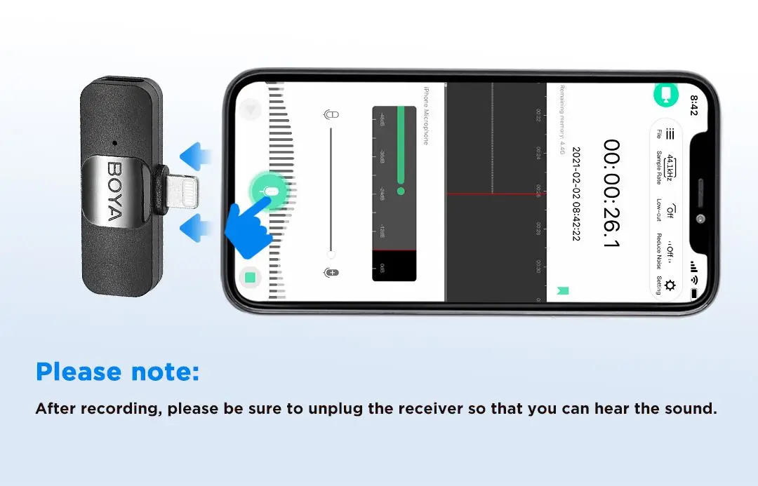 BOYA BY-V Wireless Lavalier Microphone for iPhone 15/16 Series Samsung TECNO REDMI Type-c Devices Video Recording Streaming Vlog BOYA BY-V Wireless Lavalier Microphone for iPhone 15/16 Series Samsung TECNO REDMI Type-c Devices Video Recording Streaming Vlog