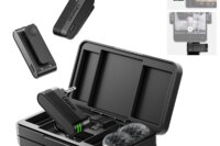 Ulanzi A100 Microphone Smartphone Wireless Lavalier Mic for iPhone 16 15 Xiaomi Samsung Dji Action 5 4 3 2 OSMO Pocket 3 SONY