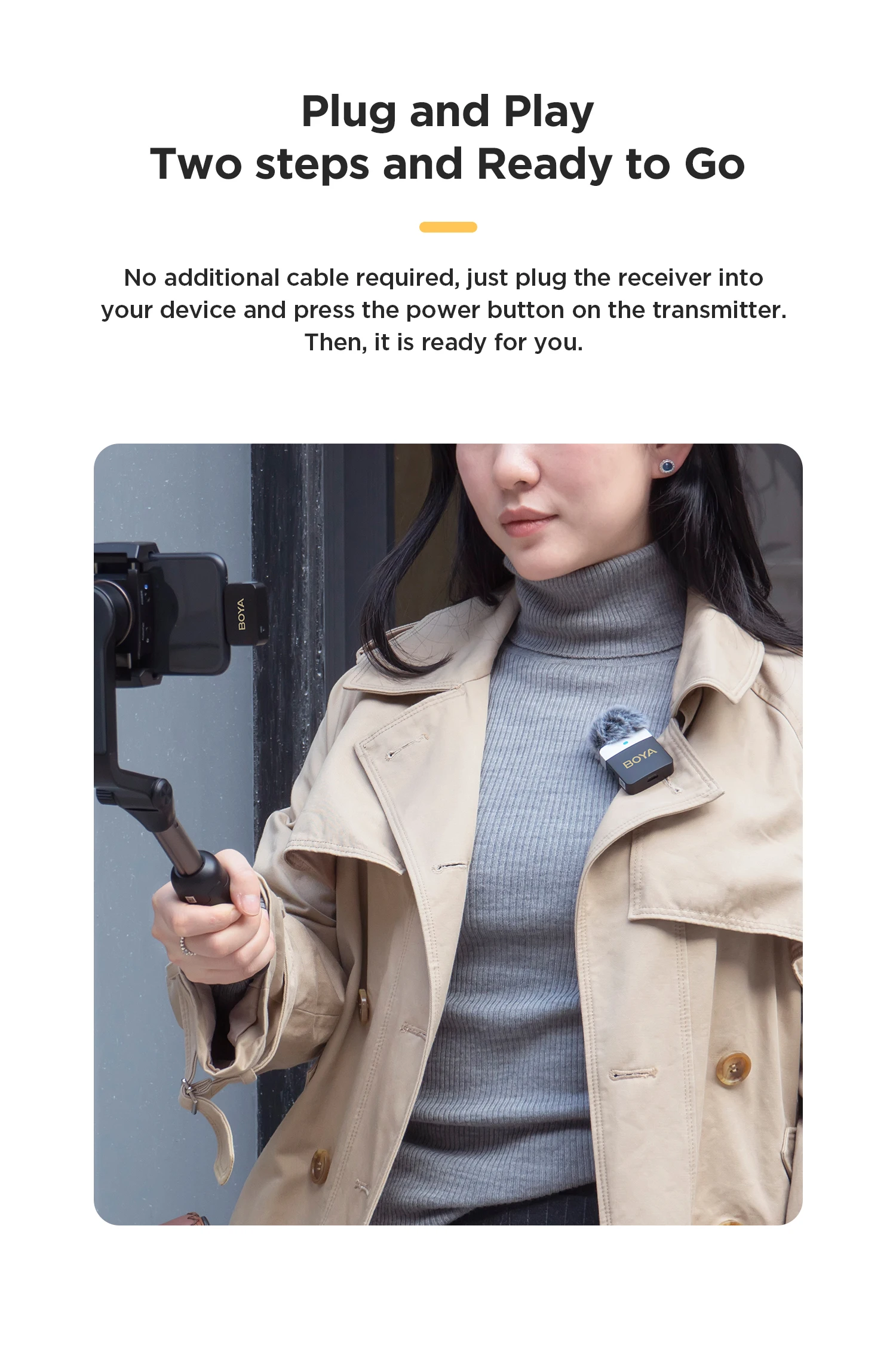 BOYA BY-M1V Wireless Lavalier Lapel Condenser Microphone for iPhone Android Smartphone Camera PC Gaming YouTube Broadcast Vlog BOYA BY-M1V Wireless Lavalier Lapel Condenser Microphone for iPhone Android Smartphone Camera PC Gaming YouTube Broadcast Vlog