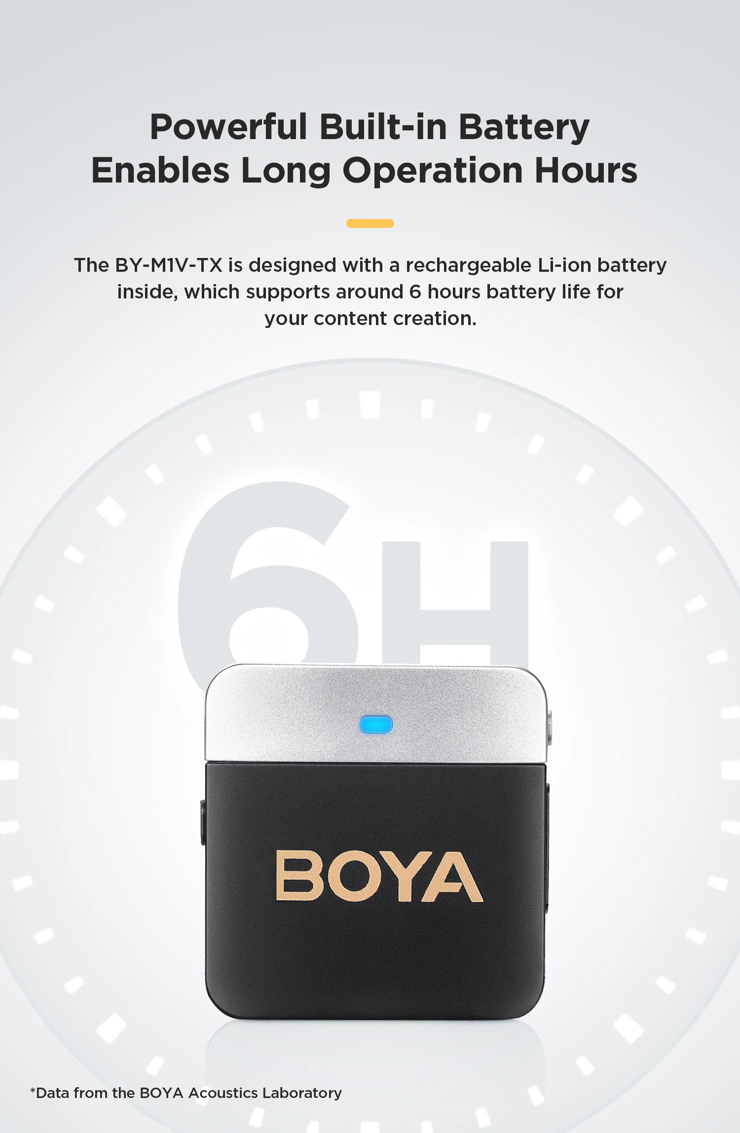 BOYA BY-M1V Wireless Lavalier Lapel Condenser Microphone for iPhone Android Smartphone Camera PC Gaming YouTube Broadcast Vlog BOYA BY-M1V Wireless Lavalier Lapel Condenser Microphone for iPhone Android Smartphone Camera PC Gaming YouTube Broadcast Vlog