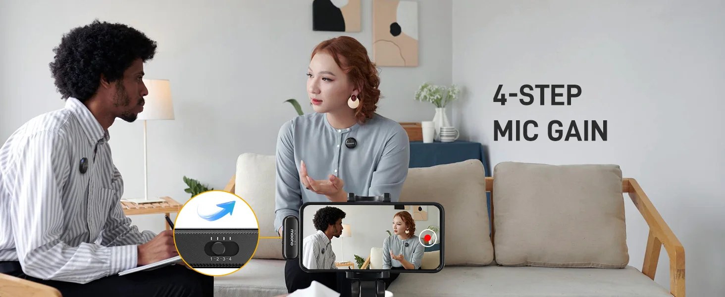 MAONO WM620 Professional Wireless Microphone,Wireless Lavalier Microphone for mobile phone,iPhone 15,Live Streaming,Recording MAONO WM620 Professional Wireless Microphone,Wireless Lavalier Microphone for mobile phone,iPhone 15,Live Streaming,Recording