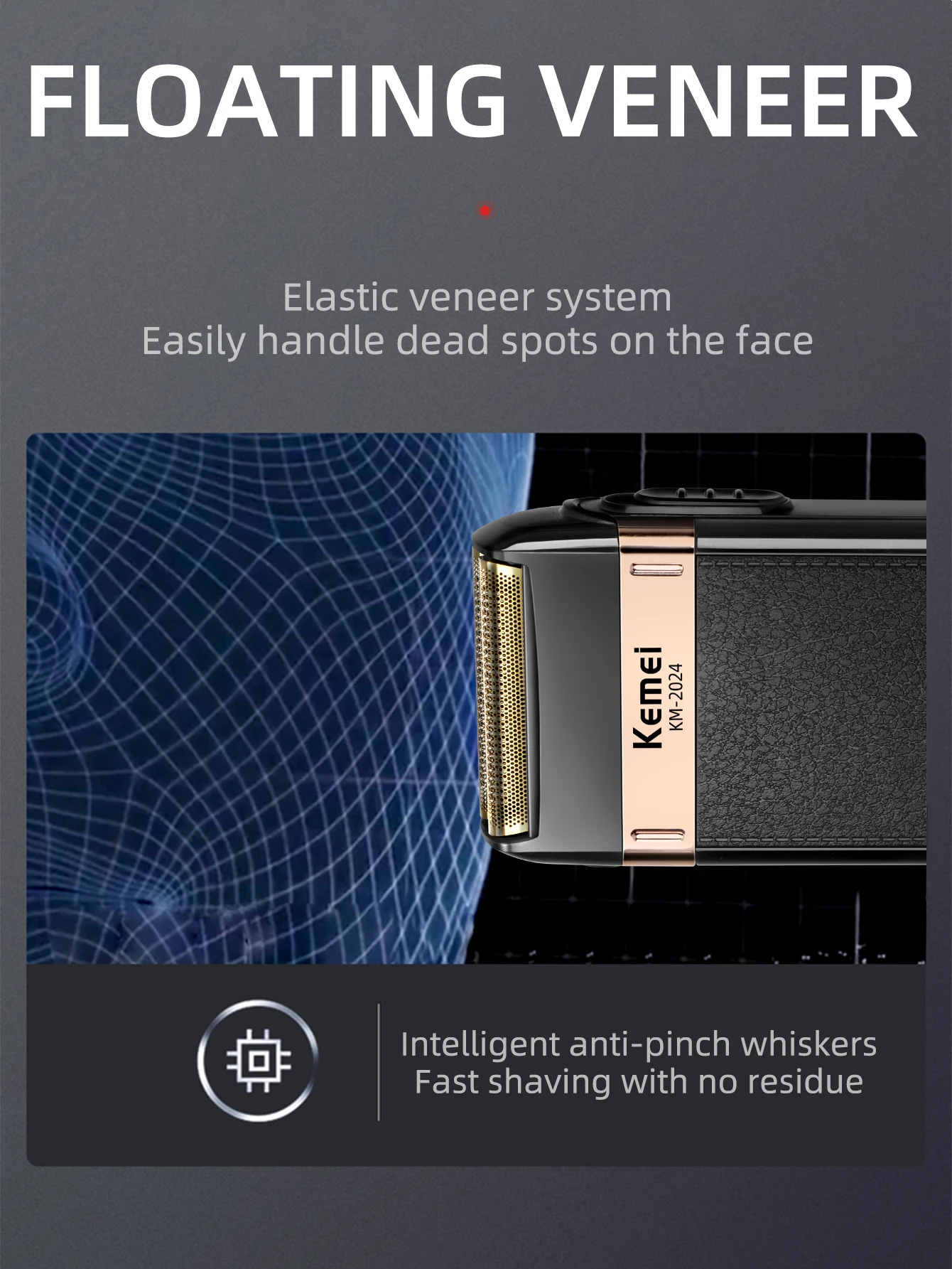 Kemei Electric Shaver for Men Waterproof Twin Blade Reciprocating Cordless Razor USB Rechargeable Shaving Machine Barber Trimmer Kemei Electric Shaver for Men Waterproof Twin Blade Reciprocating Cordless Razor USB Rechargeable Shaving Machine Barber Trimmer
