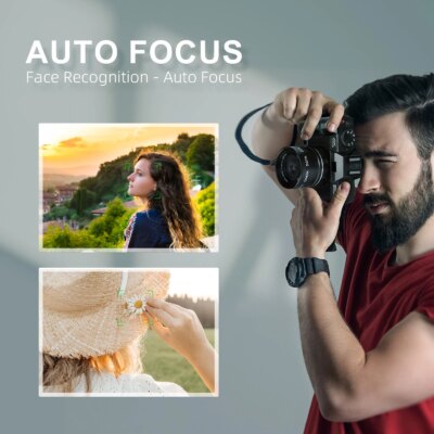 NBD Compact Digital Photography Camera 4K WIFI Web Cam Vintage Vlog Video Recorder YouTube 48MP Camcorder 16X Digital Camera - Image 3