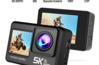 5K Action Camera 4K60FPS 2.0 Inch Touch Screen Wi-Fi 170° Wide Angle 30M Waterproof Helmet Video Recording Sports Cameras