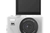 5K Digital Camera with Folding screen 64MP Ultra HD 18 Zoom Compact Student Travel Camera with 64GB SD Card