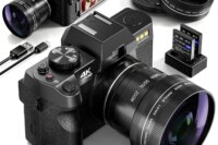 NBD 48MP Digital Cameras for Photography with WiFi & App Control,4K Autofocus Vlogging Camera , Anti-Shake,  Dual Batteries