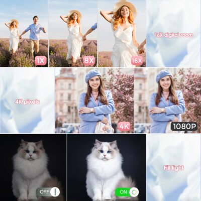 4K Digital Camera Autofocus Vlogging Camera HD 48MP with 2.8" Large Screen Camcorder Camera for Photography for Kid Adult - Image 5