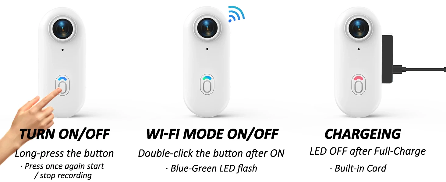 4K UHD Small Vlog Wireless Camera Home Photography Super Mini WiFi Recorder Action Cam Compatible Portable Electronic Gadgets