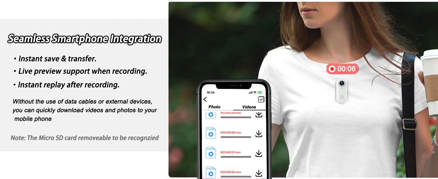 4K UHD Small Vlog Wireless Camera Home Photography Super Mini WiFi Recorder Action Cam Compatible Portable Electronic Gadgets
