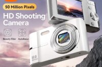 Xiaomi 4K Digital Camera 50MP 16X Student Camera Outdoor Anti-Shake Digital Video Camera Flash Video Recorder Small Video Camera