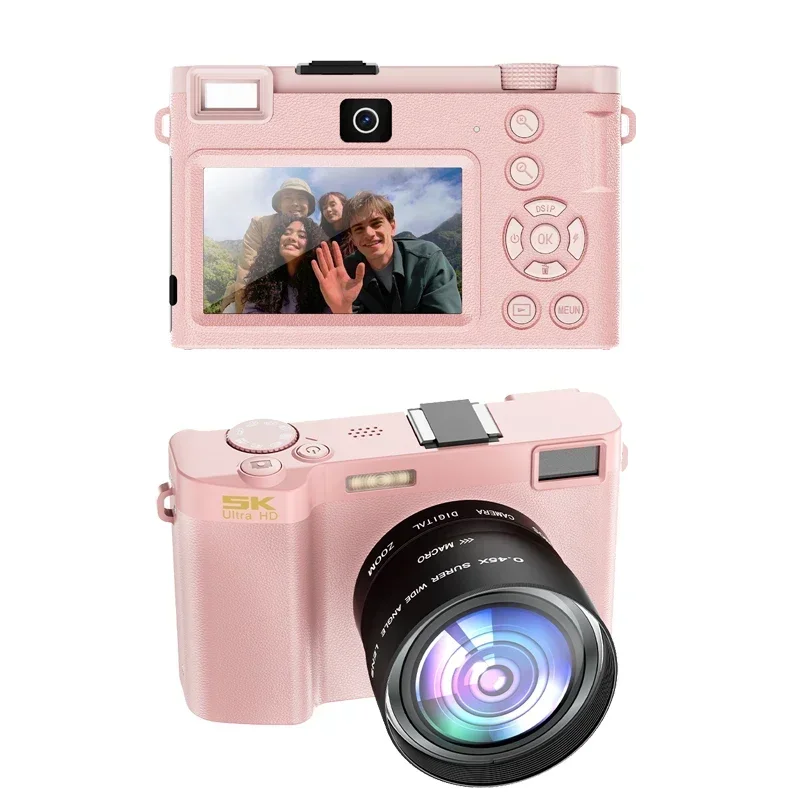Pink and lens