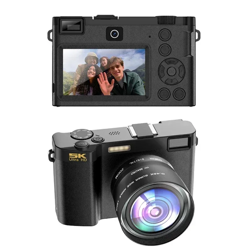 Black and lens