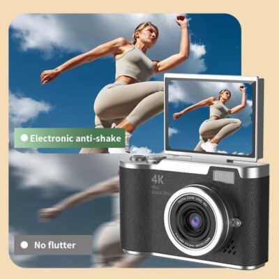 4K Digital Camera 48MP Photography Camera Video Camcorder with 8x Zoom Cameras 2.4 Inch Screen Camcorder for Kid Adult Beginners - Image 4
