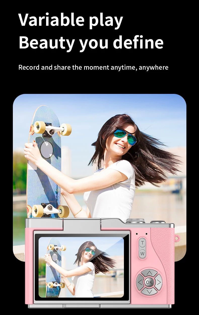 4K Digital Camera for Photography and Video Recording Cameras 48MP 2.4'' Autofocus Vlogging Compact Camera For Beginner 4K Digital Camera for Photography and Video Recording Cameras 48MP 2.4'' Autofocus Vlogging Compact Camera For Beginner