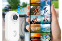 Mini Action Camera Portable Bicycle Hd For Cam 4K Video Digital Body Professional Motorcycle Cameras Helmet Wifi On Accessories