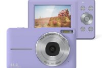 Digital Camera 1080P 44MP HD Compact Camera with 2.4 ''LCD 16X Digital Zoom Camera for Kids
