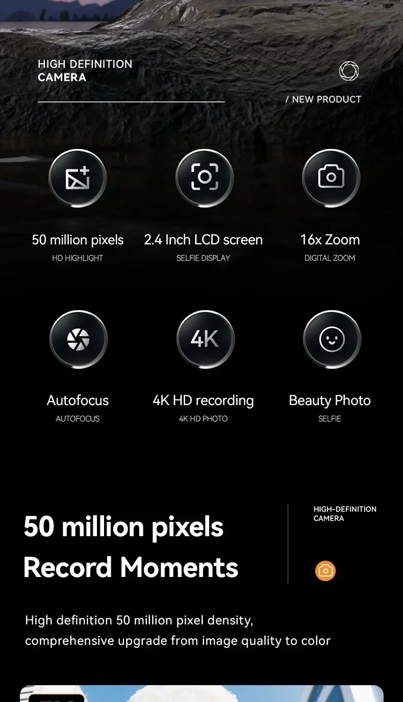 50MP Digital Camera 1080P Children Camera for Children Camcorder with 16x Zoom Compact Cameras Cameras for Beginner Photography 50MP Digital Camera 1080P Children Camera for Children Camcorder with 16x Zoom Compact Cameras Cameras for Beginner Photography
