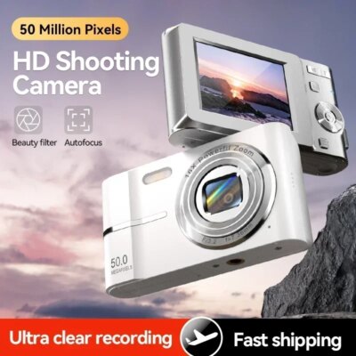 50MP Digital Camera 1080P Children Camera for Children Camcorder with 16x Zoom Compact Cameras Cameras for Beginner Photography