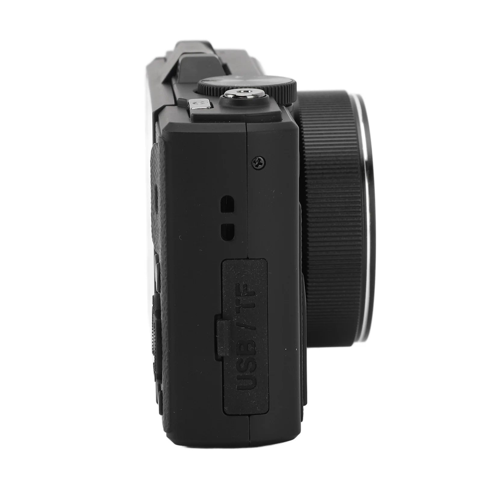 Digital Camera Smile Detection Mirrorless Camera 18X Digital Zoom Autofocus 5K 75MP HD 3 Inch Screen with USB Cable for Travel