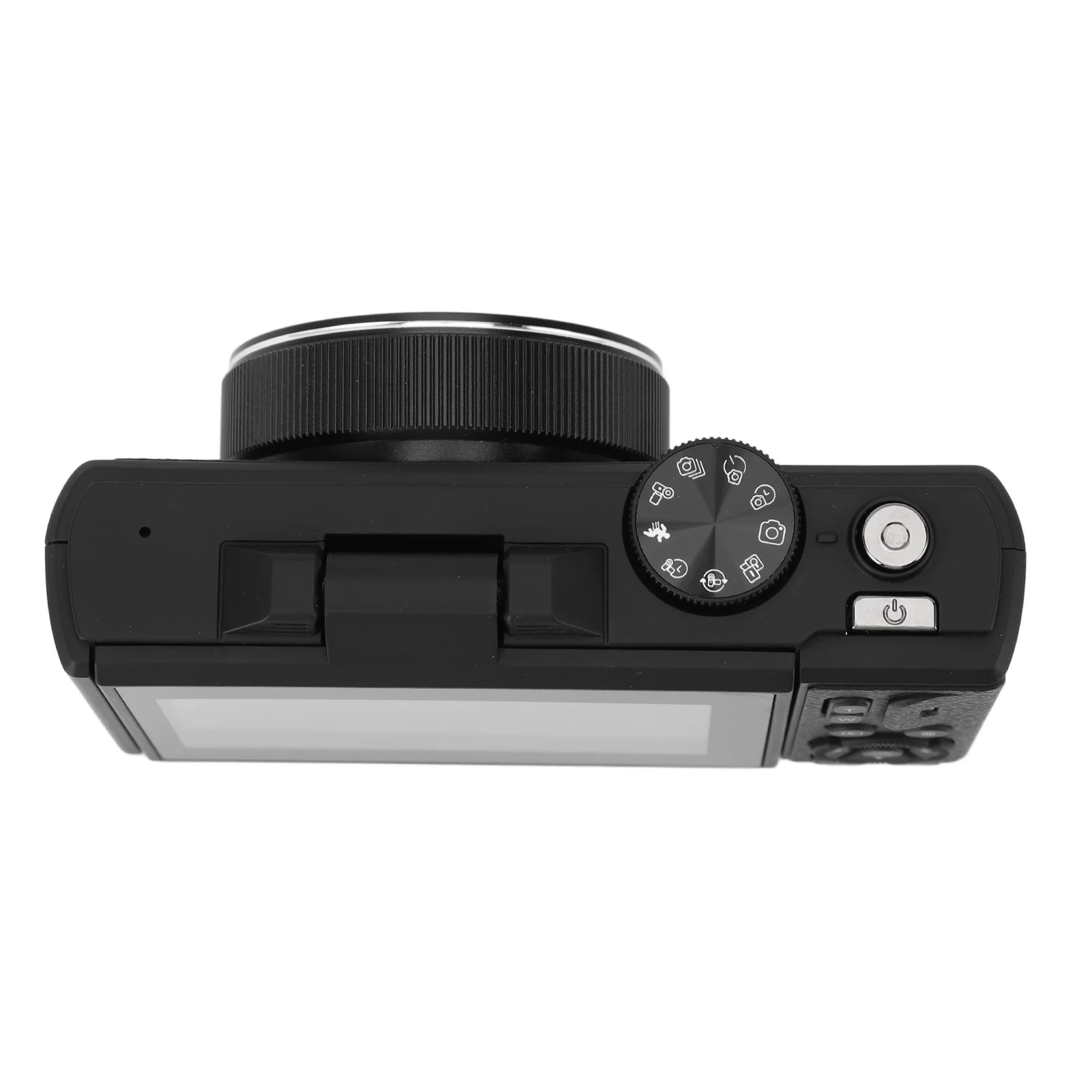 Digital Camera Smile Detection Mirrorless Camera 18X Digital Zoom Autofocus 5K 75MP HD 3 Inch Screen with USB Cable for Travel