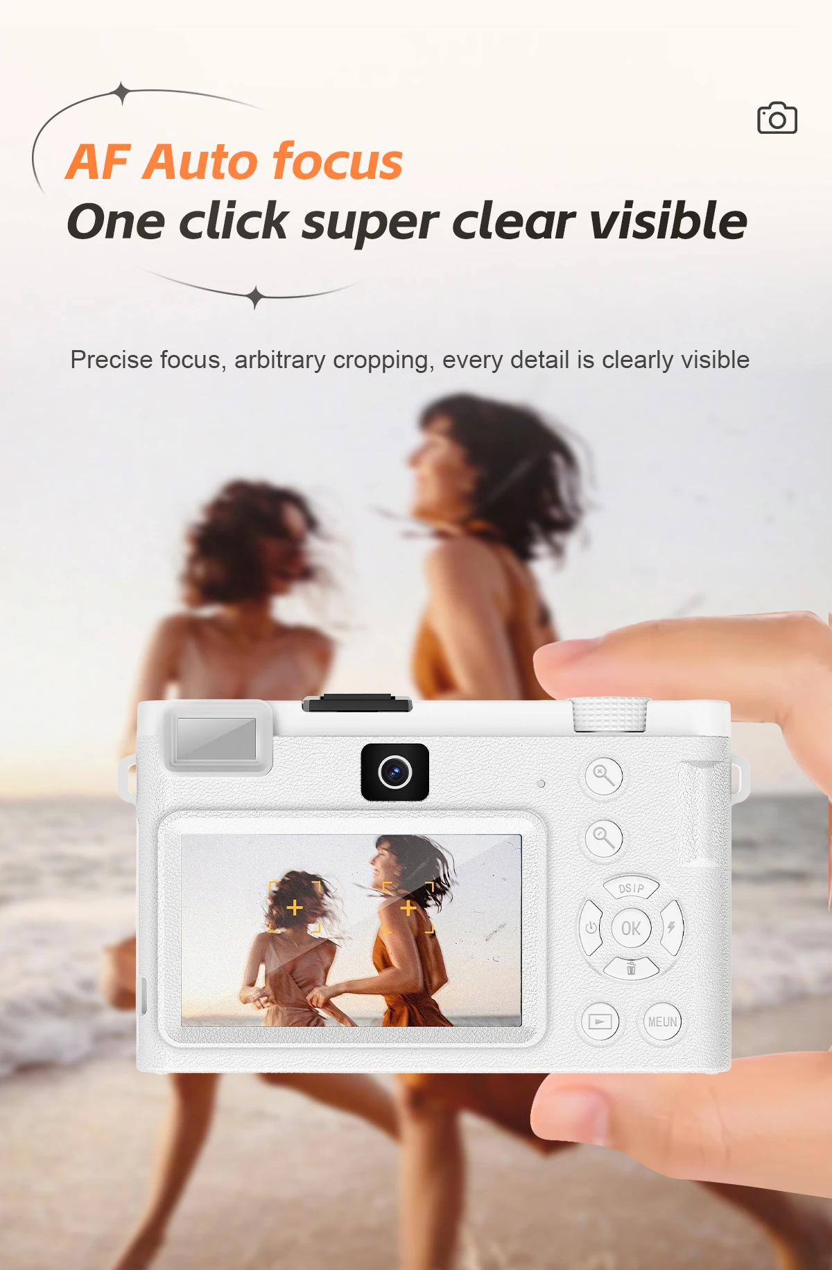 5K Professional Digital Camera WIFI Webcam Wide Angle Digital Zoom 64MP Camcorder Photography 3 Inch Screen Vlog Video Recorder