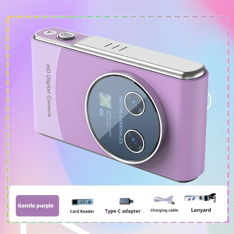 4k Hd Digital Camera For Children 18x Autofocus Point & Shoot Camcorder Cameras Vlogging Video Camera For Beginner Photography