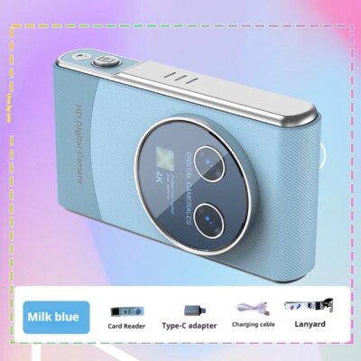 4k Hd Digital Camera For Children 18x Autofocus Point & Shoot Camcorder Cameras Vlogging Video Camera For Beginner Photography - Image 4
