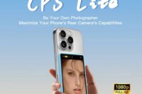 SHIMBOL CP5 Lite 5" Vlog Selfie Phone Monitor Screen 1080P FHD Phone Rear Camera Selfie Monitor for iPhone 16 15 Samsung Phone