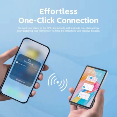 SHIMBOL CP5 Lite 5" Vlog Selfie Phone Monitor Screen 1080P FHD Phone Rear Camera Selfie Monitor for iPhone 16 15 Samsung Phone - Image 5