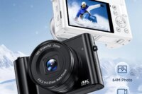 4K Digital Camera for Photography and Video Autofocus 48MP Vlogging Camera 3'' 180° Flip Screen with Flash for Christmas gift