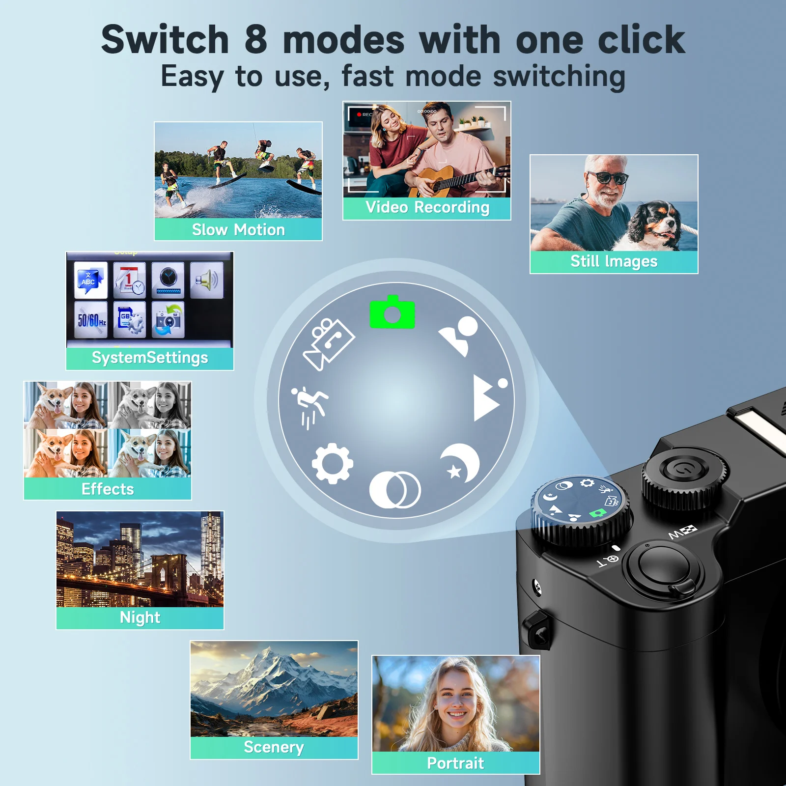 4K Digital Camera for Photography and Video Autofocus 48MP Vlogging Camera 3'' 180° Flip Screen with Flash for Christmas gift 4K Digital Camera for Photography and Video Autofocus 48MP Vlogging Camera 3'' 180° Flip Screen with Flash for Christmas gift