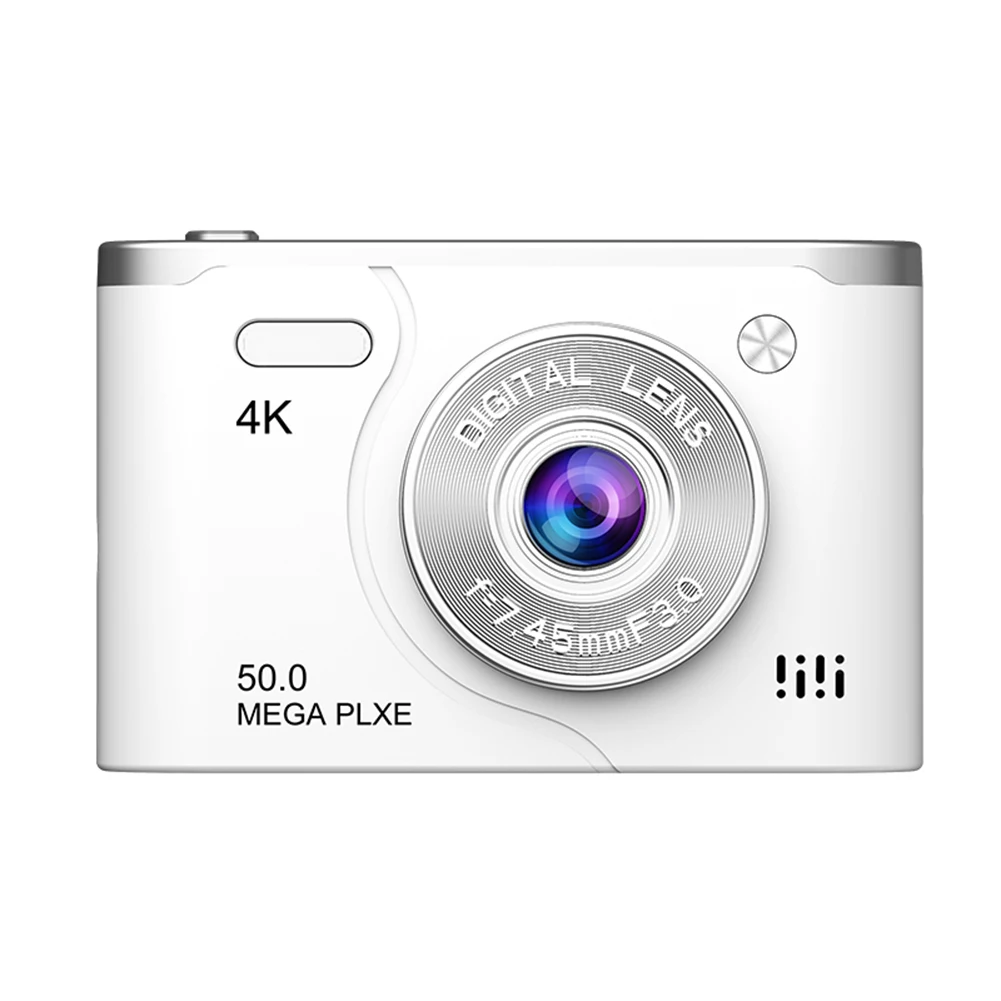 Digital Camera 8x Digital Zoom Retro Style Mini Camera Dual Lens Photography Camera 2.4inch LCD Photo Video Camera for Kids Toys