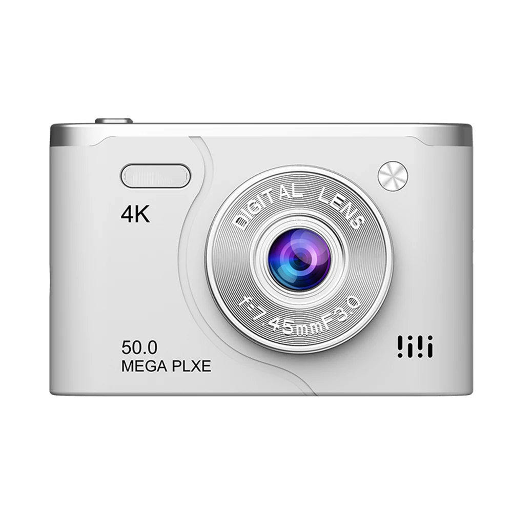 Digital Camera 8x Digital Zoom Retro Style Mini Camera Dual Lens Photography Camera 2.4inch LCD Photo Video Camera for Kids Toys