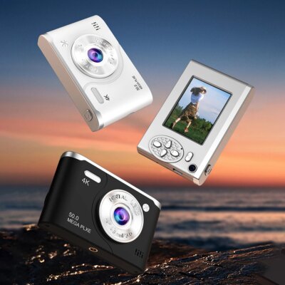 Digital Camera 8x Digital Zoom Retro Style Mini Camera Dual Lens Photography Camera 2.4inch LCD Photo Video Camera for Kids Toys
