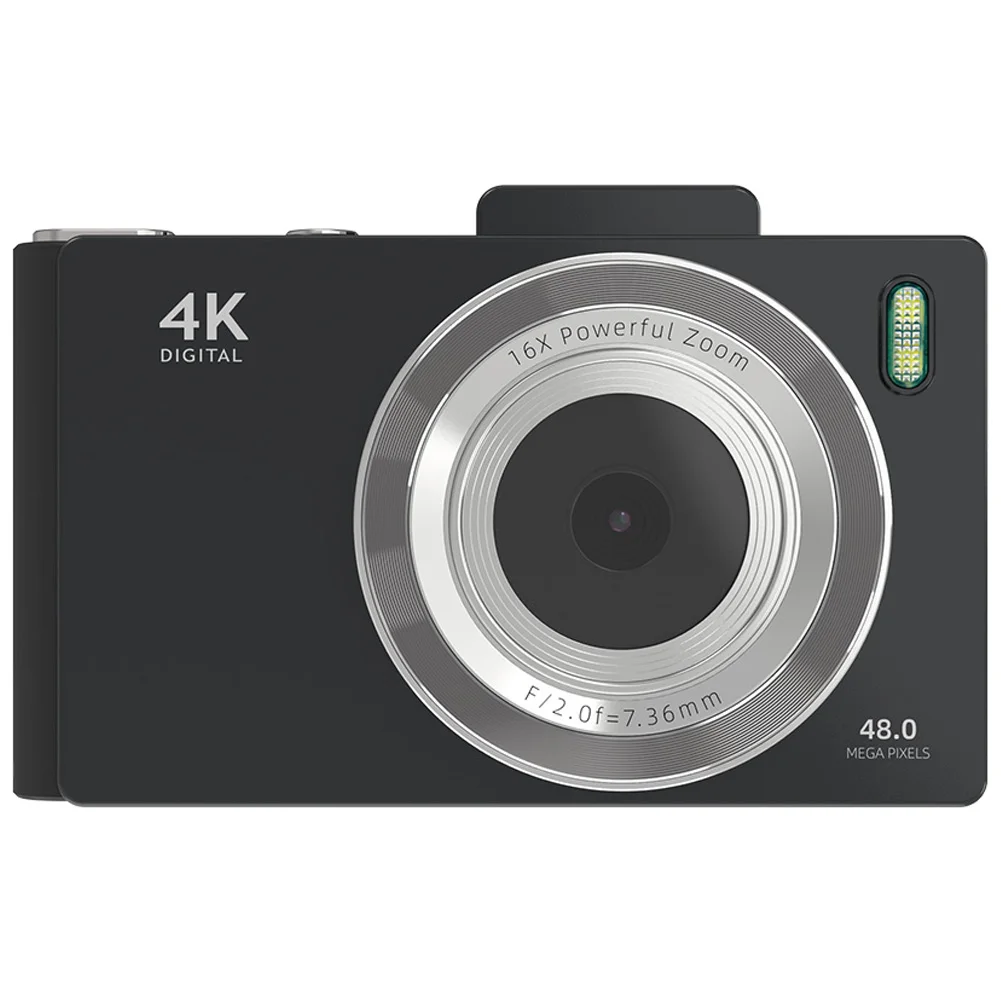 4K Digital Camera 48MP Portable CCD Camera 2.8 Inch IPS Screen Compact Small Camera with Flash Video Recorder for Teens Students 4K Digital Camera 48MP Portable CCD Camera 2.8 Inch IPS Screen Compact Small Camera with Flash Video Recorder for Teens Students
