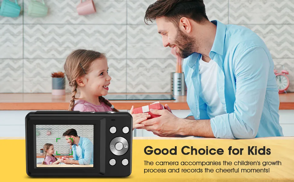 HD 1080P 2.4 inch digital Camera Rechargeable Cameras with 16x Zoom Compact Camera 44MP Cameras for kids Beginner Camera HD 1080P 2.4 inch digital Camera Rechargeable Cameras with 16x Zoom Compact Camera 44MP Cameras for kids Beginner Camera